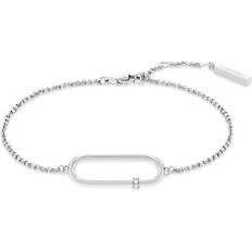 Calvin Klein Korut Calvin Klein Elongated Oval Rannerengas - Stainless Steel