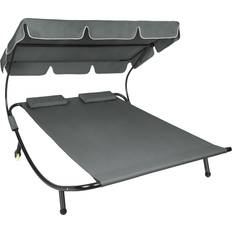 Garden & Outdoor Furniture tectake Sun lounger double double sun