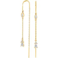 Joanli Linenor Förgyllt Silver Öronsnäcka Med Zirconia 30453765900