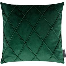 Polyester Housses de coussin Magma Samt-Kissenhülle Nobless Mit Erhabenem Rautenmuster Housse de coussin