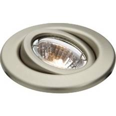 50W Max L/V Gimbal Downlight - Brushed Chrome