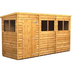 Power Sheds 12x4 Overlap Pent (Building Area )