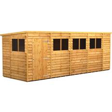 Outbuildings Power Sheds 18x6 Overlap Pent (Building Area )