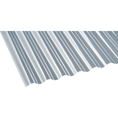 Gutta PVC-Profilplatte 0,7 Sinus 76/18 Transparent 2000 900