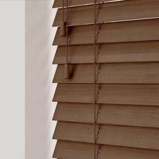 Brown Blinds New Edge Blinds Wooden Venetian 105x135cm