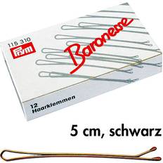 Zwart Haarklemmen Prym Baronesse Klemmen 120er Box 5cm Schwarz