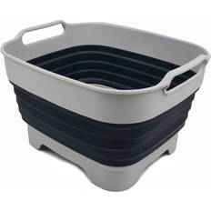 SAMMART 9L Collapsible Plug Dish Drainer