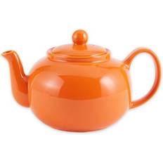 Orange Teapots Design Imports Stoneware Blue Teapot