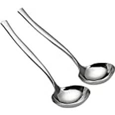 Dishwasher Safe Soup Ladles Idotry 2-teiliges Saucierlöffel Suppenkelle