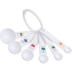 6-Piece Plastic Spoon Set 16 x 9 x 3 inches