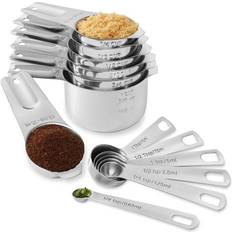 Steel Measuring Cups Last Confection 13pc Spoon & Measuring Cup