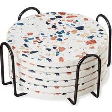 Terrazzo Stoneware Coasters