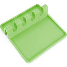 Zulay Kitchen Silicone Rest with Drip Pad Utensil Holder