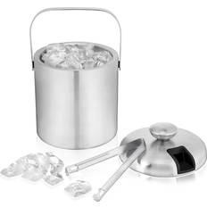 Gray Bar Equipment True Tongs, Double Ice Bucket