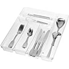 Transparent Cutlery Trays Oggi Silverware Organizer Cutlery Tray