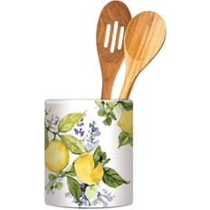 Yellow Utensil Holders Lang Companies Lemon Grove Utensil Holder