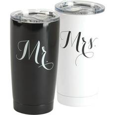 Travel Mugs Mr. mrs. black Travel Mug