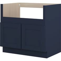 Blue Storage Cabinets Sunny Wood B36FS-A Topaz