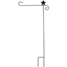 Iron Side Awnings Briarwood Lane Wrought Iron Star Garden Flag Stand