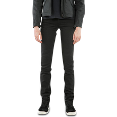 Dainese MC-Jeans Classic Slim Dame, Sort Dame