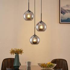 Lindby Svarta Pendellampor Lindby Jurian 3 Pendellampa