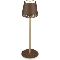 Briloner Kiki LED 3.000K Brun/Guld Bordlampe