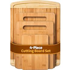 Bambusi of 4 Chopping Board