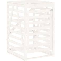 Skraldespandsskjuler vidaXL Skraldespandsskjuler 84x90x128,5 massivt fyrretræ (Areal )