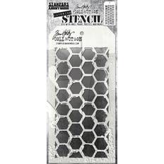 Tim Holtz Brush Hex Layering Stencil