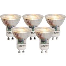 Luedd Lot De 5 Lampes LED GU10 Filament 1W 80 lm 2200K