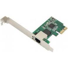 Syba 2.5 Gigabit Ethernet PCI Express PCI-E Network Controller Card 10/100/1000/25000 Mbps RJ45 LAN Adapter Converter for Desktop PC