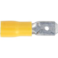 Giallo Campanelli Sealey YT15 Push On Terminal 6.3mm Yellow 100pk