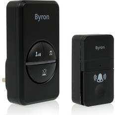 Kinetic Doorbell With Chime Black
