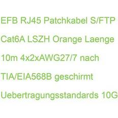 Cat7 - Network Cable Cables EFB Patchkabel S/FTP Cat6A