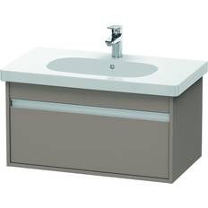 Wit Badmeubels voor dubbele wastafels Duravit Ketho Wastafelmeubel 800 mm KT666704343