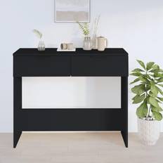 Consolle vidaXL Tavolino Nero 90x36x75 cm Legno Multistratocod Mxl 78930 Consolle
