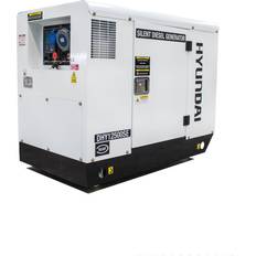 Diesel Generators Hyundai DHY12500SE 10kW/12.5kVA Mains Standby Silenced Diesel