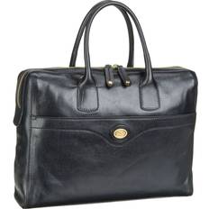 The Bridge Mallettes The Bridge Aktentasche Story Donna 2761 Nero/Oro 7.8 Liter