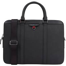 Tommy Hilfiger Aktentaschen Tommy Hilfiger Structured Leather Computer Bag AM0AM11562BDS