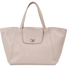 Calvin Klein Bolsos de compras Calvin Klein Bolso Re-Lock Shopper W/Flap K60K611052 Gris 00