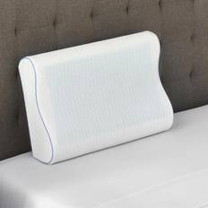 Ergonomic Pillows ProSleep Cooling Gel Overlay Contour Ergonomic Pillow