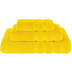 Gul - Hør Badehåndklæder American Soft Linen Luxury 3 Piece Set Bath Towel Yellow (137.16x)
