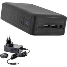 Xtpower xt-27000 dc pa powerbank 26800 mah li-ion usb, usb-c dc-buchse 3.5 mm