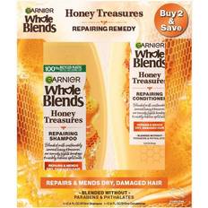 Garnier hair Garnier Whole Blends Honey Treasures Repairing Shampoo And Conditioner