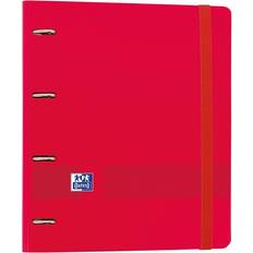 Bianco Raccoglitori Oxford Europeanbinder Polyfoam Rød A4