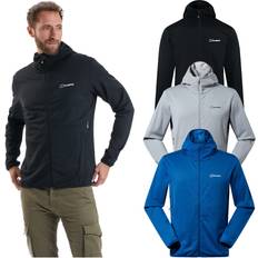 Berghaus Oberbekleidung Berghaus Herren Keppla Hooded Fleece Jacke, zusätzliche Wärme, extra bequem