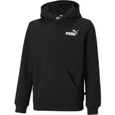 Puma Hoodies Barnkläder Puma Essential Logo JR huvtröja Black Barn