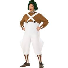 Oompa loompa Rubies Mens Deluxe Oompa Loompa Fancy Dress Costume