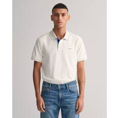 Gant 3XL Poloshirts Gant Men Piqué Polo Shirt White