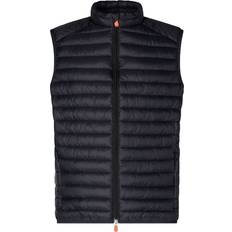 Save the duck adam vest Save The Duck Men's Quilted Gilet Adam, XXL, Black